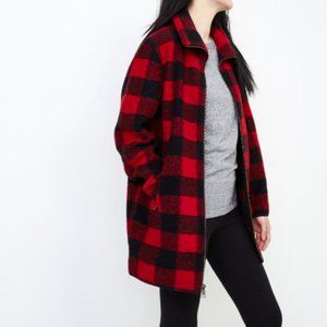 ROOTS Women’s Seymour Wool Jacket in Cabin Red